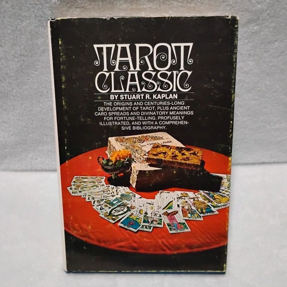Vintage book Tarot Classic by Stuart R. Kaplan hardcover